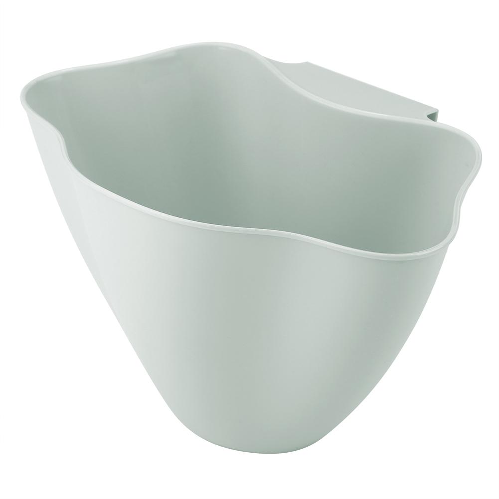 Cupboard Door Hanging Mount Kitchen Garbage Trash Bin Without Lid Waste Claaaification Grey