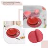 Round Rop Cotton Brai-ded Table Place Mats Bra-ided Coas-ter Placemas Non-Slip Table Mats For Dining Kitchen Table Washable 15 Inch