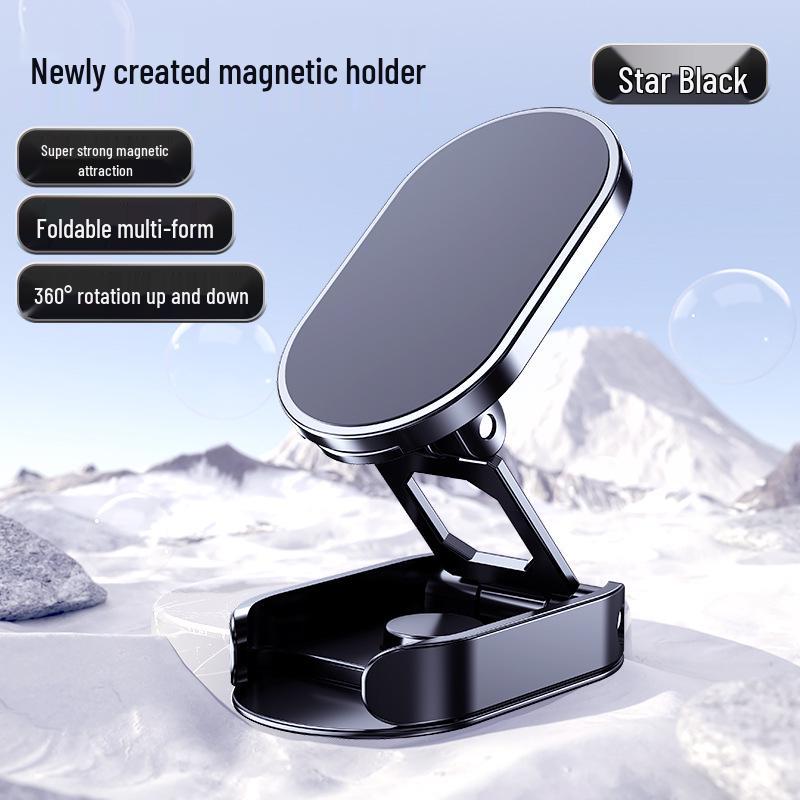 Creative 720° Rotating Magnetic Car Phone Mount: Multifunctional, Strong, Multi-Angle Design