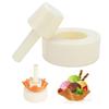 Non-Stick Waffle Cone Mold Easy Clean Ice Cream Cone Maker Portable Bowl Cone Mold  Home Kitchen
