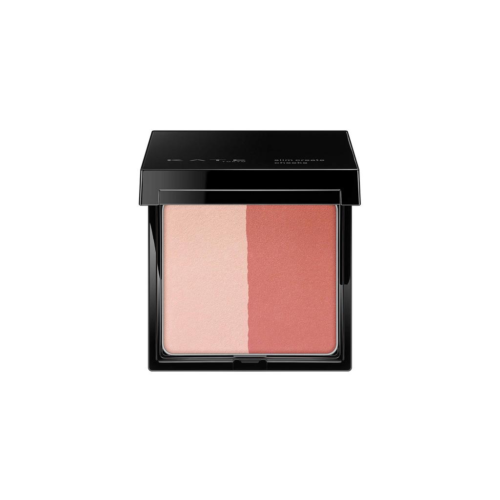 KATE Slim Create Cheeks RD-1 Red Shade 6.4g - Contouring Blush for Sculpted Look