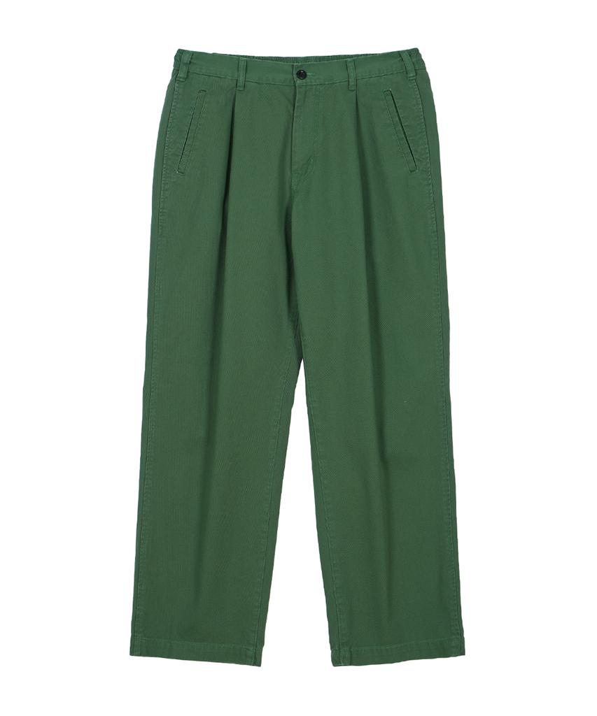Ahidu Dual Banding Essential Chino Pants_Classic Green