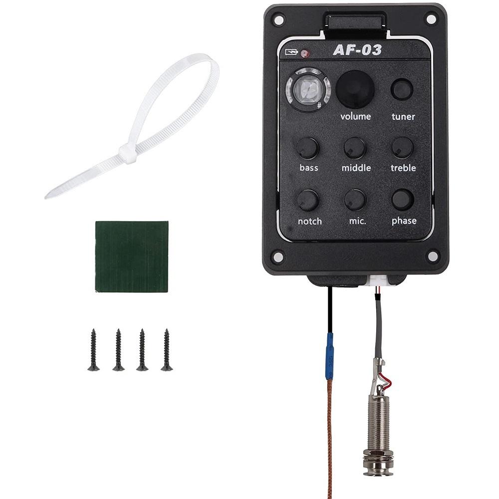 Plastic Acoustic Guitar Pickups Preamp Pickup Guitar Pickup Tuner Preamp Mic