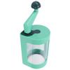Kitchen Vegetable Cutter HandCrank Household Practical Shredding Slicing Tool with 2 Blades