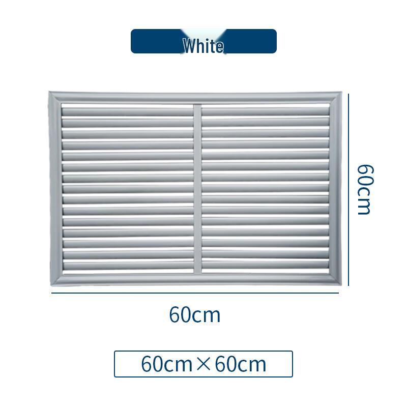 KANGDIPU Wrought Iron Louvered Radiator Cover