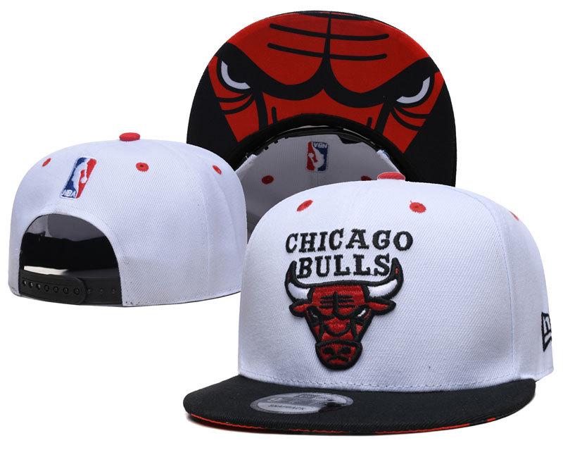 Chicago Bulls Cross Bull Embroidered Duckbill Cap, Unisex Korean Style Baseball Hat