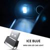 1/2/4PCS Mini USB LED Car Light Auto Interior Styling Atmosphere Decorative Lamps Emergency Lighting Portable Ambient Lights