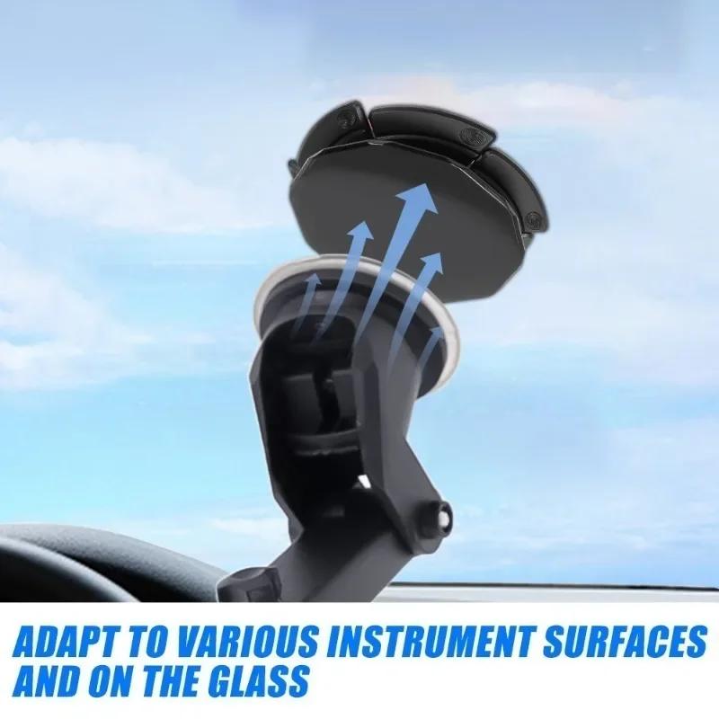 Car Suction Cup Pad Automatic Dashboard Phone Holder Base Suction Cup Self-adhesive Gasket for Car Curve Instrumentation Console