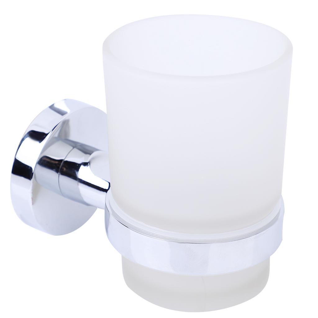 Modern Toothbrush Cup Holder Bathroom Accessories Products Wall Mounted (220210)