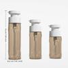 1Pcs Plastic Press Cosmetic Bottle Empty Shampoo Bottle Refillable Travel Portable Container Shower Gel Bottle