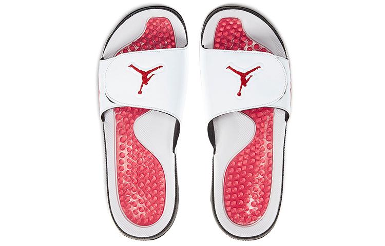 Jordan Hydro 5 Retro White Fire Red 555501-101