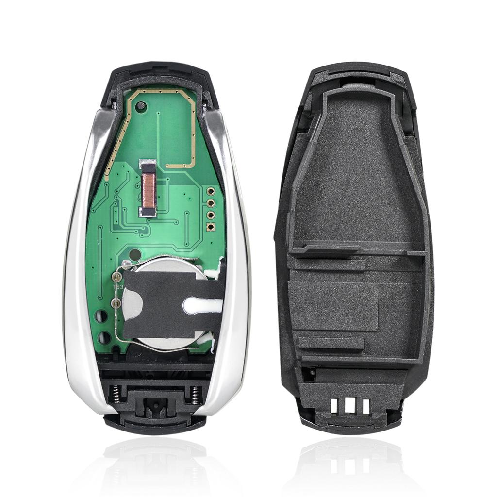 433Mhz 3+1Buttons Smart Car Remote Key with ID46 / PCF7945 Chip Fit for V-W Toua-reg 2010-2014