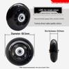 Universal Wheel Replacement for Luggage Suitcase: Leather Caster Rubber Roller Rim Repair Accessories