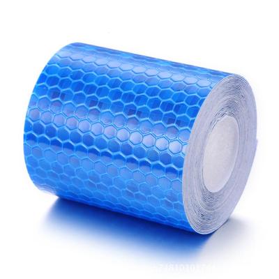 Car Sticker Safety Warning Tape High Visibility Self Adhesive Waterproof White Red Yellow Blue Bike Reflective Sticker Accesorry