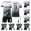 24/25 Real Madrid Dragon-pattern Suit Football Kits Jersey Set with Socks