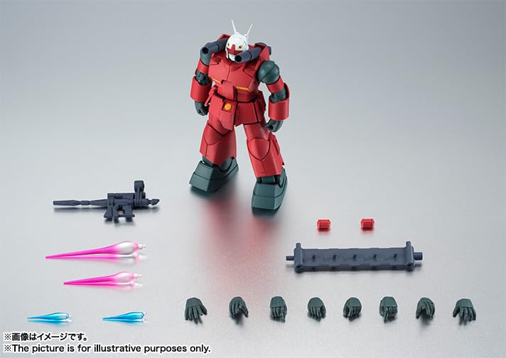 TAMASHII NATIONS ROBOT SPIRITS Mobile Suit Gundam RX-77-2 Guncannon ver. A.N.I.M.E. (Rerelease) Approximately 125mm PVC & ABS Painted Movable Figure