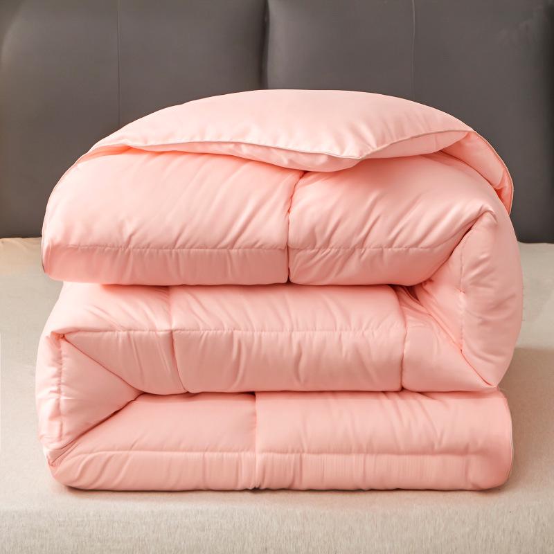 Hotel Luxury Microfiber Quilt - Thick Warm Winter & Spring/Autumn Comforter for All Seasons