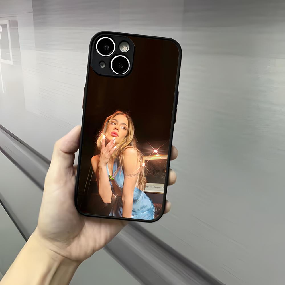 T-TINI M-Martina Stoessel Phone Case For Iphone 17 16 15 14 13 12 Pro Max Xr Air Plus Skin Feel Black Hard Shell Cover