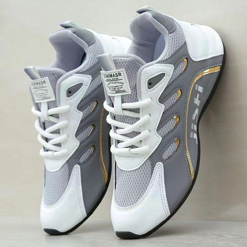 Ademende mesh sneakers voor heren (2024) - Zachte zool casual sportschoenen