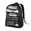 3D Printing EVA Evangelions  Backpacks for Boys Girls Manga School College Travel Bags Women Men Bookbag Fits 15 Inch Laptop
