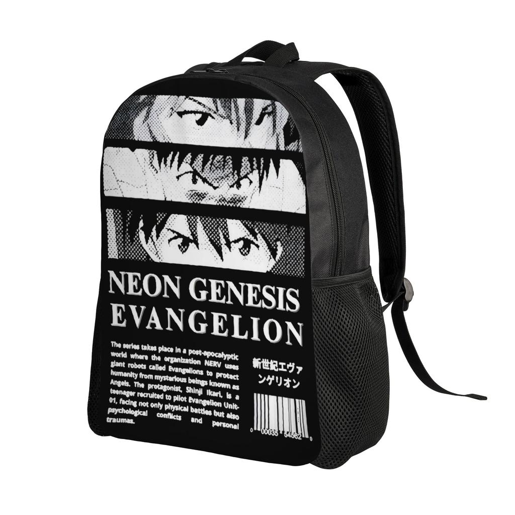 3D Printing EVA Evangelions  Backpacks for Boys Girls Manga School College Travel Bags Women Men Bookbag Fits 15 Inch Laptop