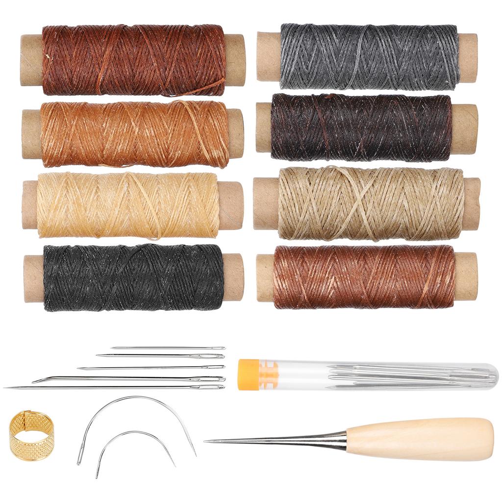 Strumenti Per Cucire Artigianali In Pelle Set Da Cucito Con Ago A Mano Kit Di Riparazione