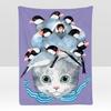 artist Y-Yuko H-Higuchi Throw Soft Flannel Blanket for Bed Bedroom Sofa Picnic Throw Skin-friendly Breathable Gift Cover