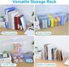 Acrylic Children'S Shoe Organizer, 4-Compartment Transparent Shoe Rack,Baby Shoe Storage Shelf, for Various Room Types