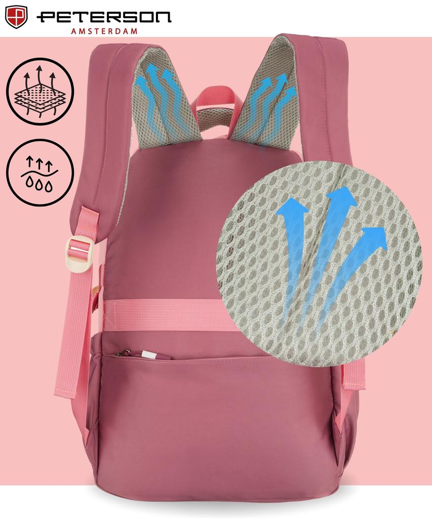 PTN 8610-1327 Pink Backpack