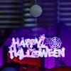 Happy Halloween Sign Decoration Holiday Festive LED Light Up