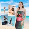 Seaside Beach Towel Quick-Drying Bath Towel Double-Sided Fleece Printed Portable Sports Swimming Bath Towel Beach Towel