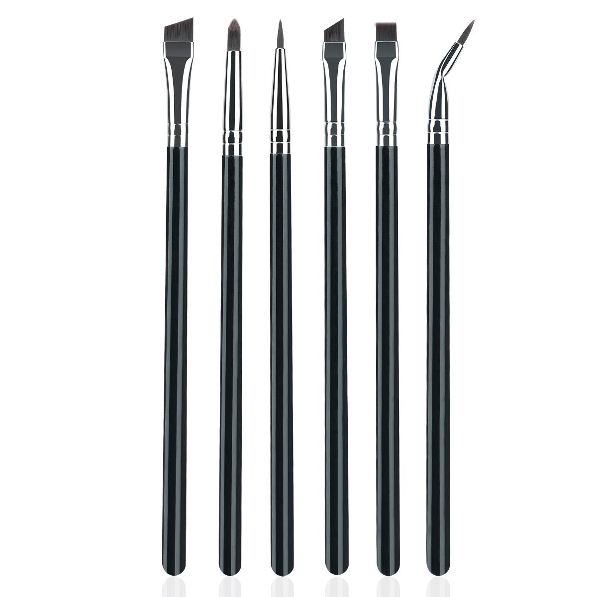

Fine Eye Makeup Brush Set, Including Eye Shadow Brush, Eyeliner Brush, Eyebrow Brush, Concealer Brush for Tear Trough Details, U