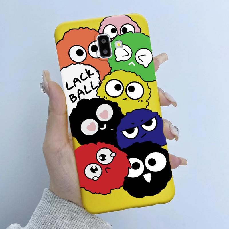 Cute Astronaut Panda Cartoon Case For Samsung Galaxy J6 2018 J6 Plus J600F/DS J610F/DS J600FN J610FN Silicone Bumper Soft Cover