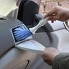 2 Pcs Angel Brush with Shovel for Cleaning Dead Corners In the Car Cleaning Small Brush for Garbage Vents In Car Corners Tool