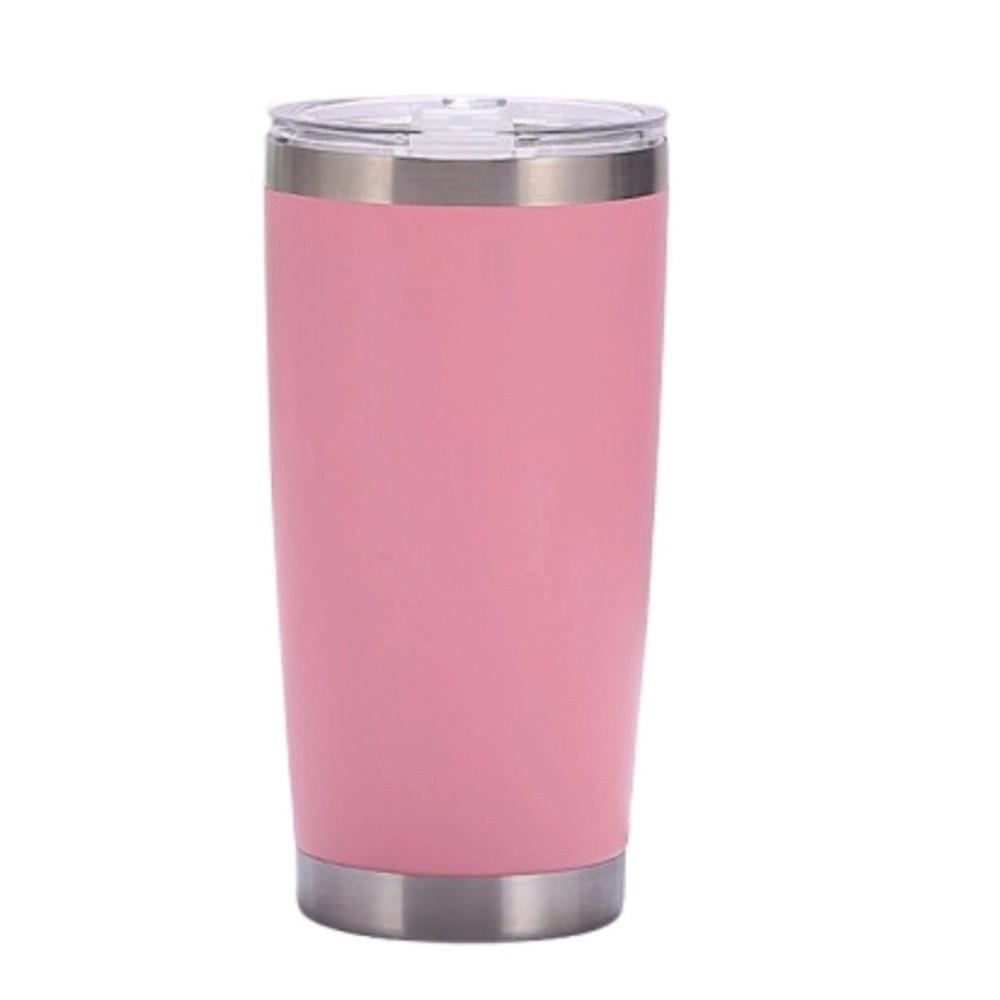 20oz Car Thermos Cup 304 Stainless Steel Tumbler Thermal Mug Insulation Water Bottle  Travel