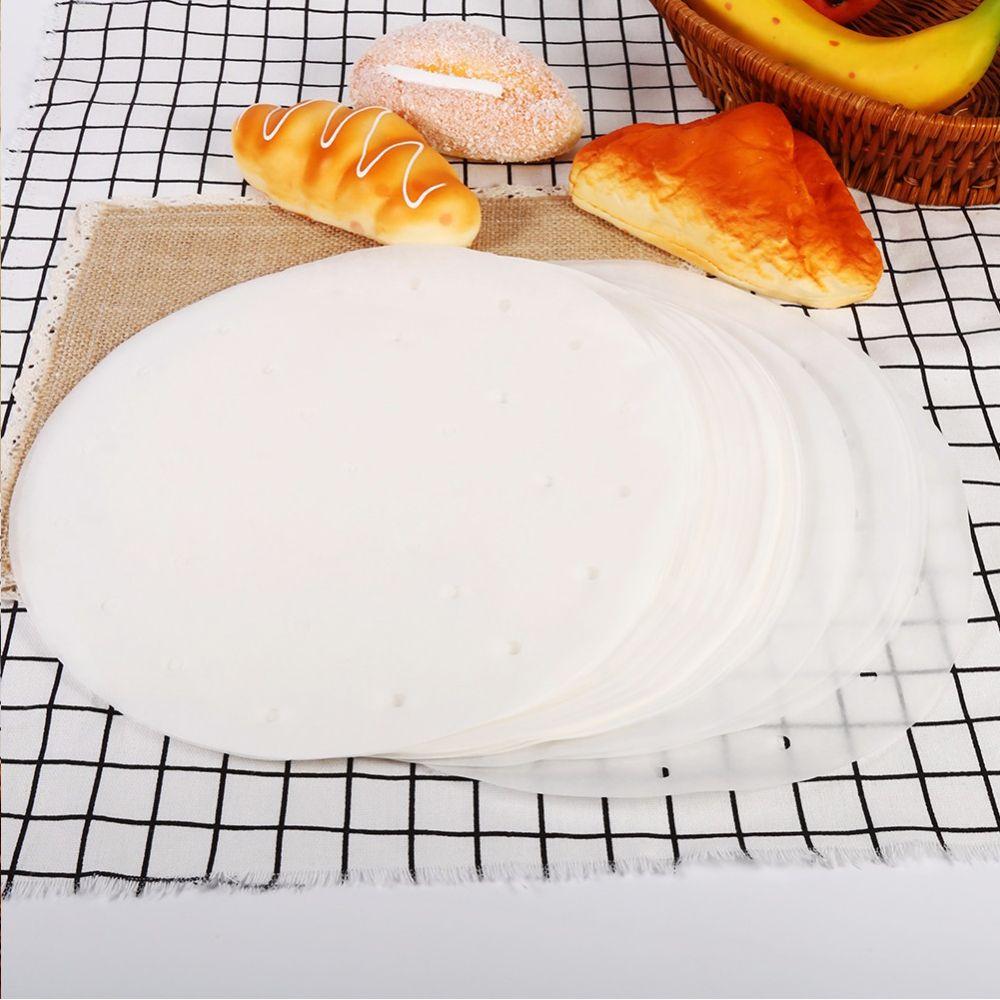 50Pcs Restaurant Non-Stick Steamer Mat Cookware Oil Paper Parchment Paper Liners Air Fryer Oven