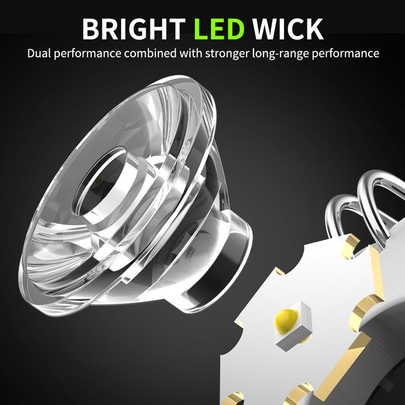 Led Solar Light Bulb Usb Rechargeable Camping Light Portable Outdoor Searchlight Multiduty Hanging Lamp With Flashlight 1Pc