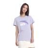 Anta Comfortable Casual Simple Versatile Round Neck Pullover Short Sleeve T-Shirt Women T-Shirts Morning-Mist-Purple 962528115-3