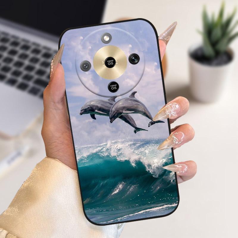 For Honor X9d Case X70 MTN-AN00 Stylish Cute Cartoon Cover Soft TPU Silicone Phone Case For Honor Magic 8 Magic8 X70 Fundas Capa