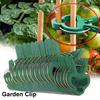 50PCS Reusable Plant Support Clips Garden Greenhouse Plastic Clips Tomato Cucumber Vine Vegetable Stem Gardening Tools