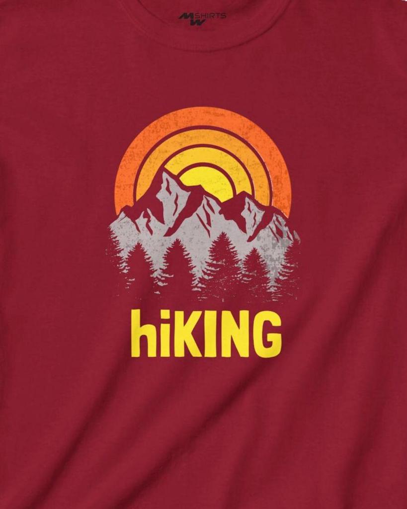 Kids Hiking Tee: Bold Adventure Shirt, Nature Lover Gift