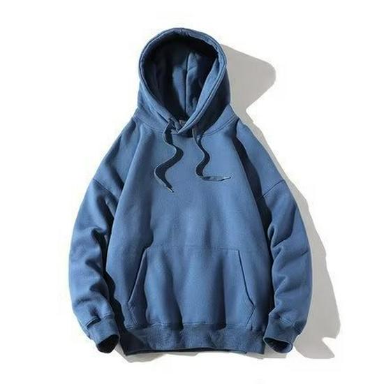 Women's 2024 Autumn/Winter Korean Style Loose Plus Velvet Hooded Sweatshirt
