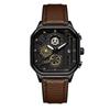 Niche High-End Square Men'S Watch Fashion Timer Business Watch Men'S Waterproof Quartz Watch