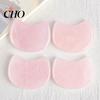 Jawline Contour Massager Pink Quartz Scraping Board Cat Head Shape Facial Massage Tool for Lifting Ergonomic Firming V-Face Line Relieves Fatigue