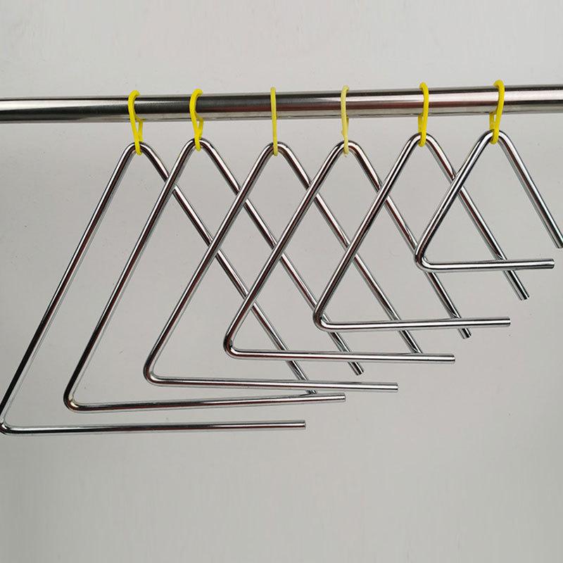 

Orff Percussion Instruments Set for Kindergarten - Triangle Iron Bells (4 to 8 inch)