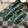 Sporting Clube De Portugal (32) Custom Name Flannel Mat Anti-Slip Kitchen Floor Rug for Home Kitchen Decor Gift