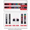 Uni POSCA Marker Farbstift, 39 Farben PC-5M/44 PC-3M/36 PC-1M, Acryl Steinmalerei Zeichnen Graffitti Marker Kunstbedarf