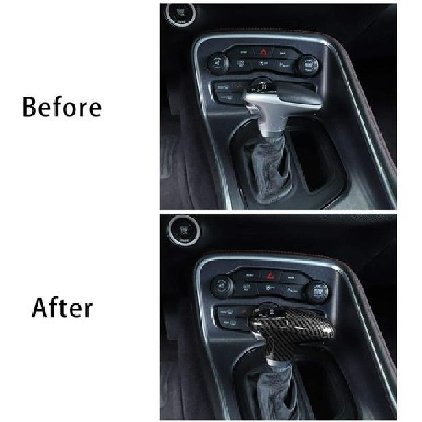 Carbon Fiber Dash Panel Cover Trim Kit for Dodge Charger 2015+ Inner Accessories