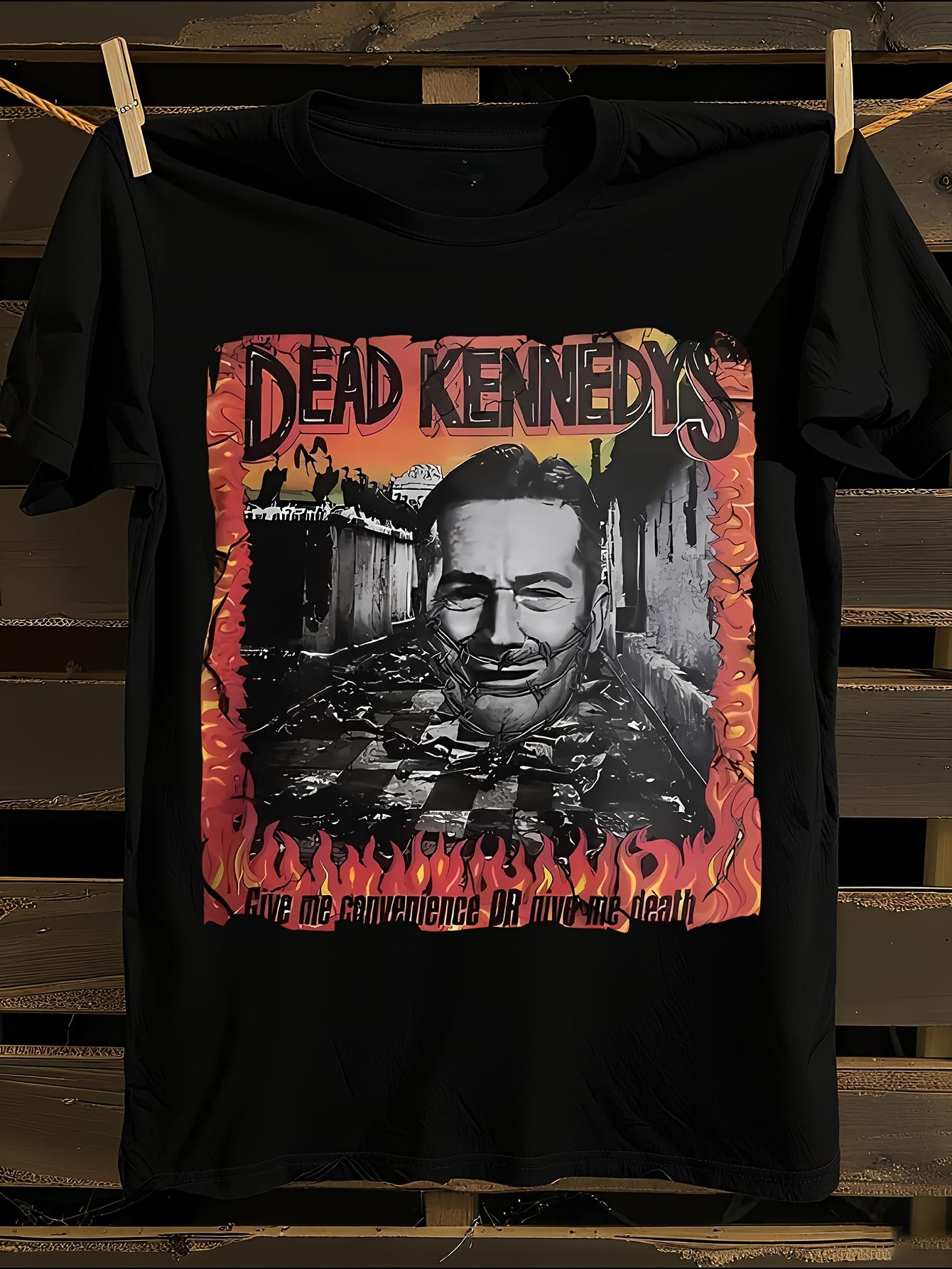 Dead Kennedy 3D Graphic Print T-shirt M