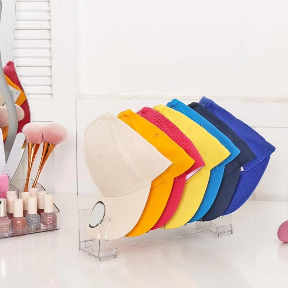 Smooth Edge Design Baseball Caps Organizer Cap Rack Display Hanger  for Bedroom Compact Hat